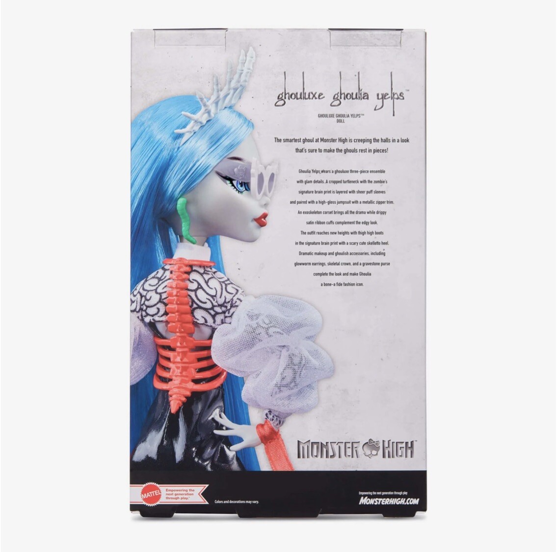 Monster High Ghoulia Yelps Ghouluxe Collectors Doll Mattel