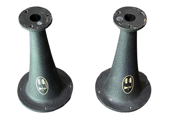 JBL H92 Long Horn Pair Exponential Horn Black Vintage