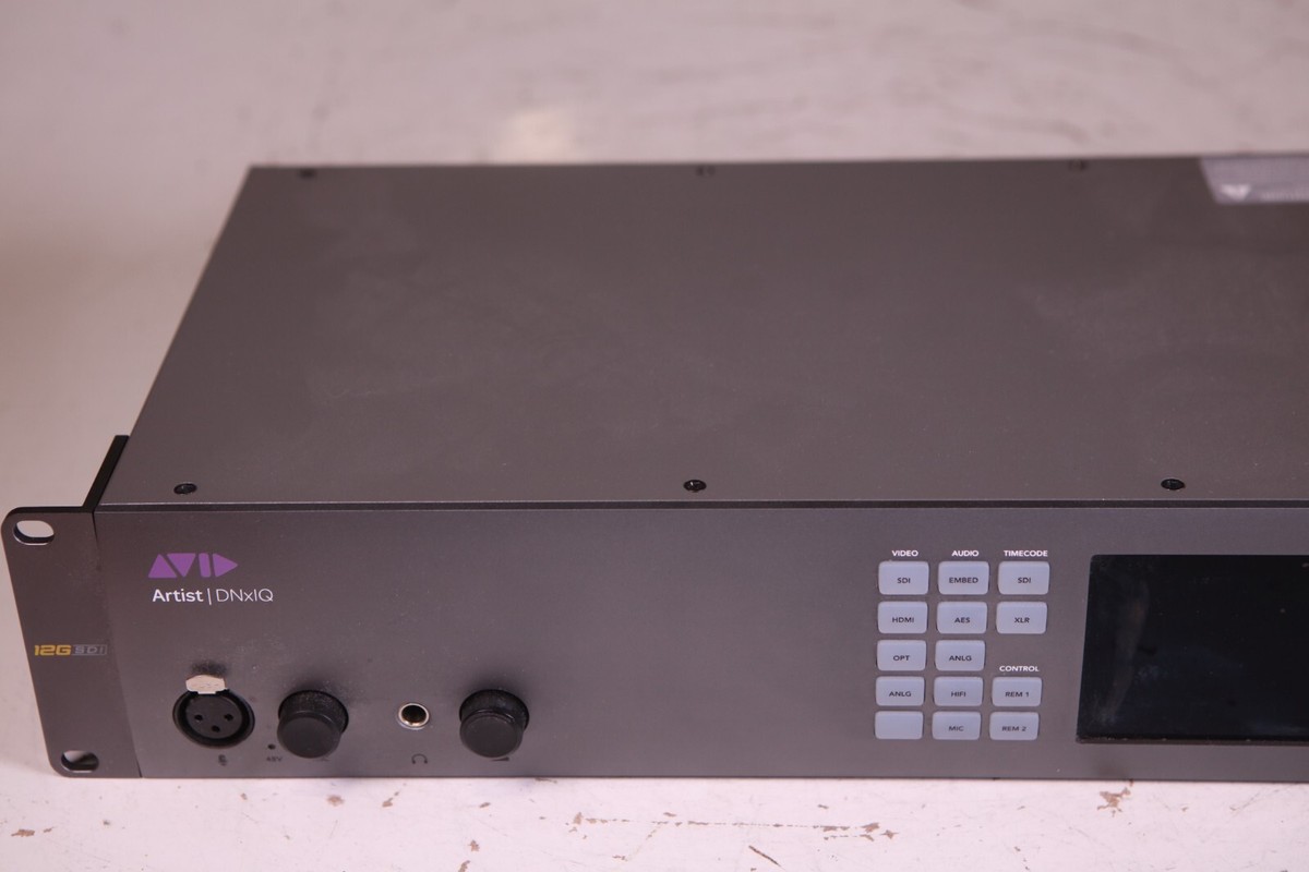 Avid DNxIO Blackmagic I/Oオーディオインタフェース① Avid DNxIO Blackmagic I/Oオーディオインタフェース① ビデオI/O