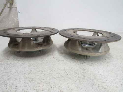 2016 WOLVERINE 700 R SPEC HUBS WITH ROTORS FRONT OR REAR PAIR STOCK OEM 2#0435 - Picture 4 of 6