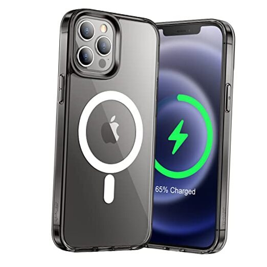 Magnetic Case for iPhone 12 Pro Max 6.7-Inch Compatible with MagSafe Black