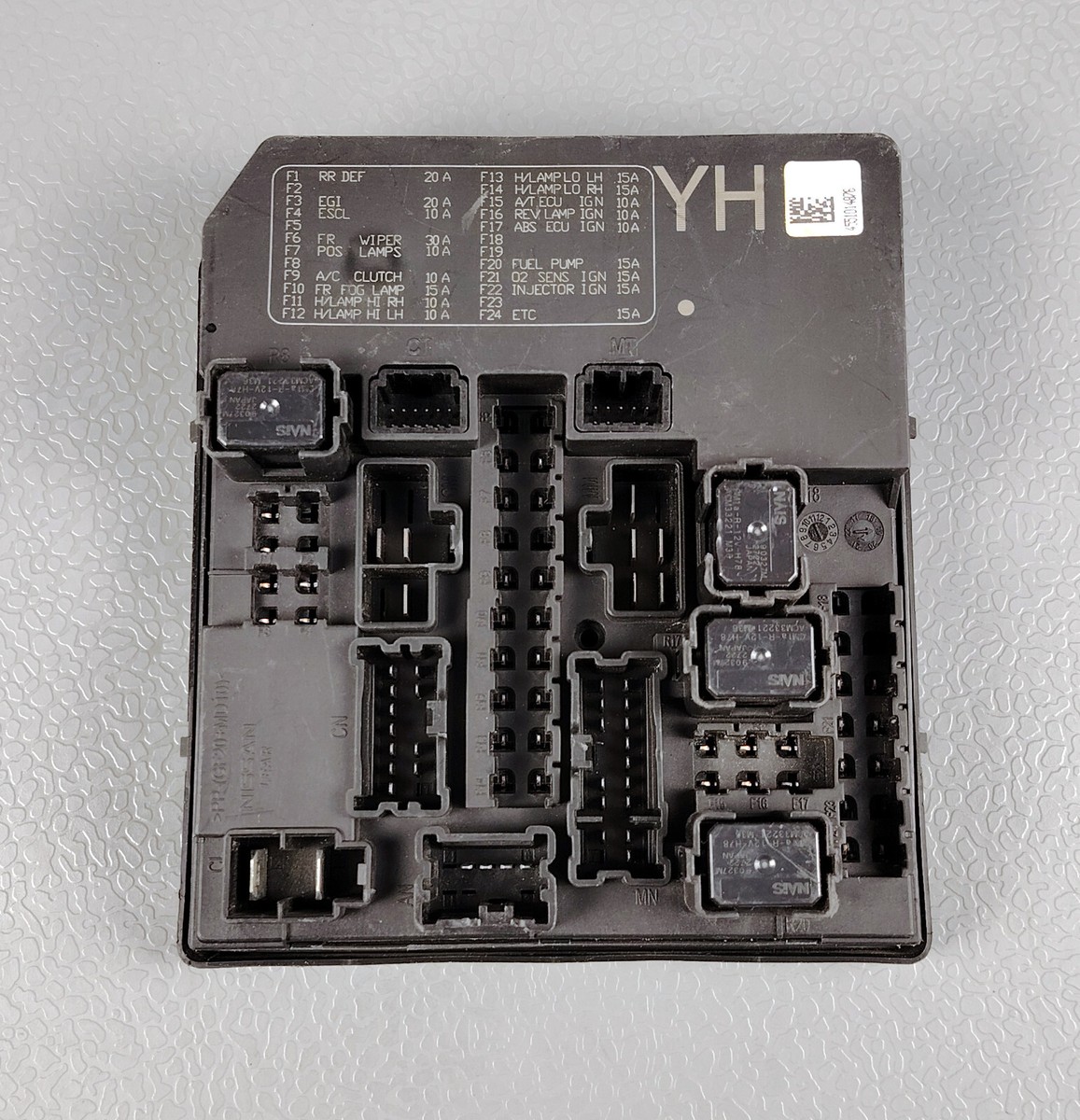 2012 NISSAN Cube NZ12 fuse box controle unit IPDM 284b7 1FA5C Oem
