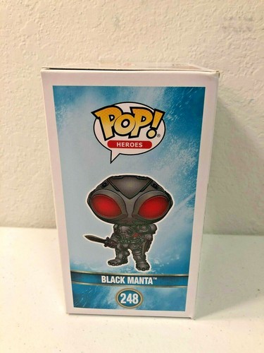 Funko POP! Heroes: Aquaman Black Manta Collectible Vinyl Figure - NIB - Picture 3 of 4