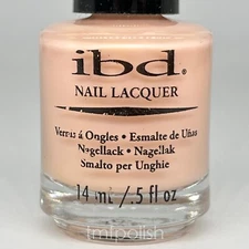 Brand New IBD Nail Polish - Seashell Pink - Full Size