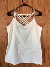 Maurices Cami Large White EUC
