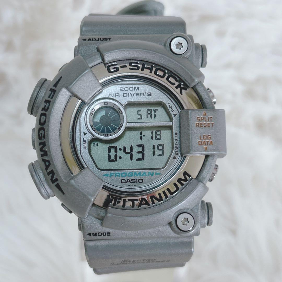 G-SHOCK DW-8201GF-8JF フロッグマン　シルバー G-SHOCK DW-8201GF-8JF フロッグマン シルバー CASIO G-SHOCK