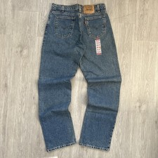 Vintage Levis 518 Bootcut Jeans Men 34x34 Orange Tab Deadstock NWT USA made