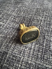 antique victorian metal intaglio wax seal fob sarah 