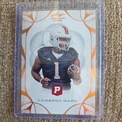 2024 Leaf Trinity Pristine  Cameron Ward #18 Bronze Foil titans miami