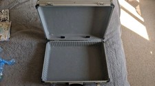 Metal Silver Flight Case (Used But Functional)