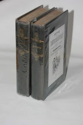 Oeuvres de Molière 1835 Johannot Complet, tome 1 et 2 - Photo 1/4
