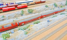 Minitrix Spur N E. Lok E110,2 Doppelstockwagen,1 Doppelstock-Steuerwagen,München