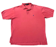 Polo Ralph Lauren Pink Pique Cotton Polo Shirt XL Classic Fit