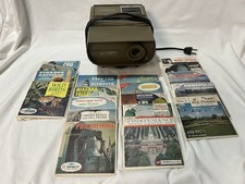 View Master Lot Viewmaster Projector Vintage Geography Space America Animals Etc