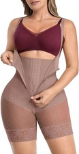 SHAPELLX Fajas Colombianas Shapewear Women Tummy Control Butt Lifting BodySuit M