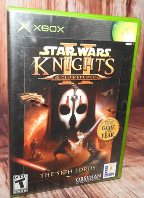 Star Wars: Knights of the Old Republic II - The Sith Lords (Xbox, 2004)