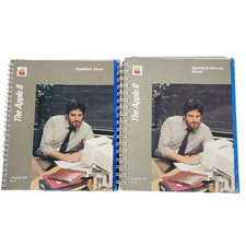 1983 Apple II AppleWorks Tutorial  Reference Manual IIe IIc 030-0842-A 030-0843