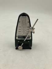 Ancien métronome mécanique Wittner Taktell Piccolo fabriqué en Allemagne noir