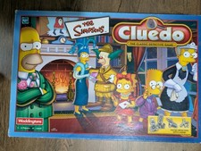 Cluedo Board Game The Simpsons Waddingtons complete 