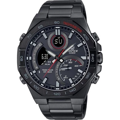 Casio Edifice Schwarz Herren Armbanduhr ECB-950DC-1AEF - Bild 1 von 4