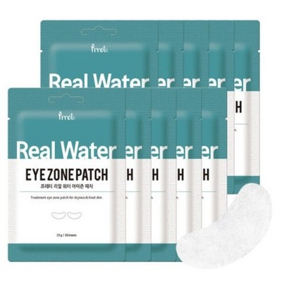 PRRETI Real Water Eye Zone Patch 30 sheets x 10packs Multi Care Masks K-Beauty