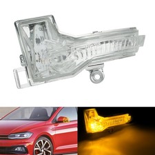 Gelb LED Spiegelblinker Spiegel Blinklicht Links für VW Polo AE1, AW1, BZ1 2017+