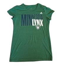 Adidas Green Minnesota Lynx Women's T-Shirt Size Large