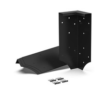 Raised Garden Bed Corner Brackets With Securing Lip  Fits Lumber up to 2 Inc...