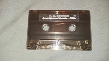 Cassette Deck Speed Calibration Test Tape