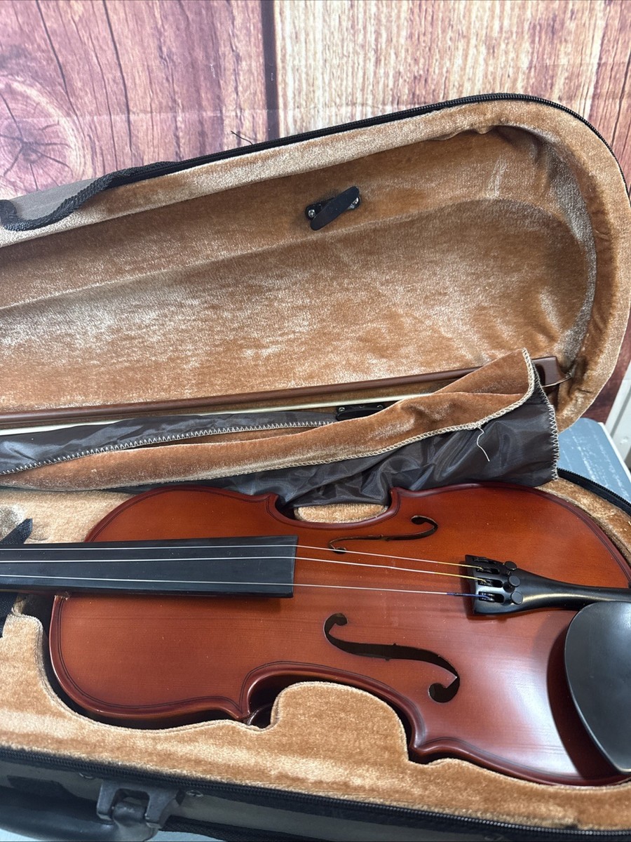 Toyama 4/4A 23 Inch 4-string violin with case/bow NEEDS STRING | eBay