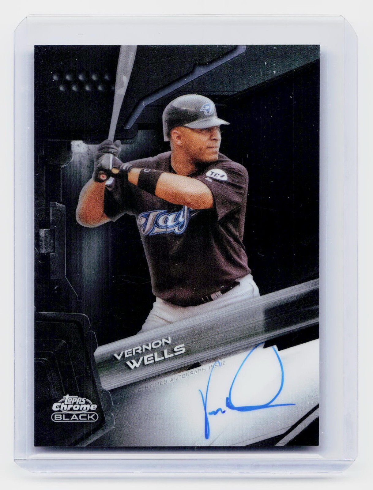 2026 Topps Chrome Black #CBA-VW Vernon Wells Autographs