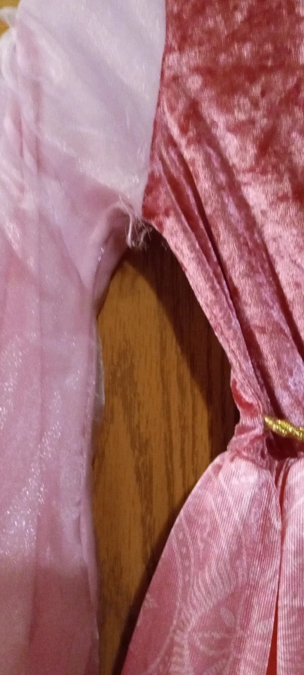 Vintage LILLIAN VERNON PRINCESS RAPUNZEL  DRESS UP Girls Size 8 10  COSTUME !! - Image 4 of 4