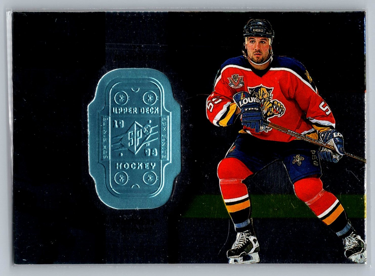 1998-99 SPx Finite #39 Ed Jovanovski Florida Panthers SN