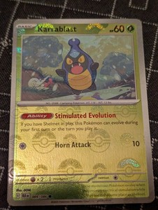 Karrablast 9/86 [Pokeball Holo] - Black Bolt - Mint - Near Mint - Pokemon TCG