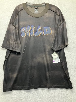 Cross Eyed Moose Mens Size 2XL Brown Short Sleeve Shirt (S7)