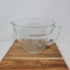 Vintage Fire King Anchor Hocking Measuring Batter Bowl #88 Glass 8 Cup 2 Quart