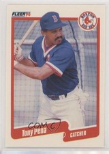 1990 Fleer Update Box Set Wrong Back Tony Pena Gary Carter ( Back) #U-62 HOF ux6