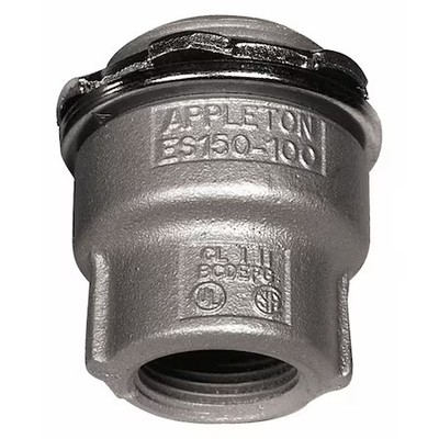 Appleton Electric Es10075 Imc Grounding Hub, 3/4 In X 1 In, Threaded, Iron,