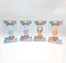 World's Smallest Care Bears-Series 3-Complete Set of 4-Lion Bedtime Harmony Frie