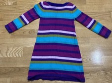 Girl's Gap Striped Sweater Dress Size 4 EUC
