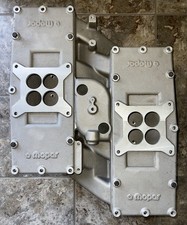 Nos Mopar Performance 426 Hemi Alum. Crossram Intakecuda Challengercharger