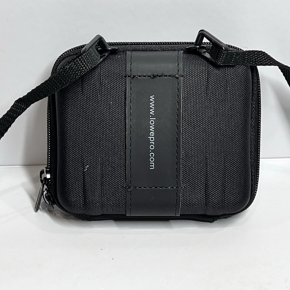 Lowepro Hard Shell Camera/Accessory Case Black Compact Shoulder Strap Travel Bag - Image 3 of 4