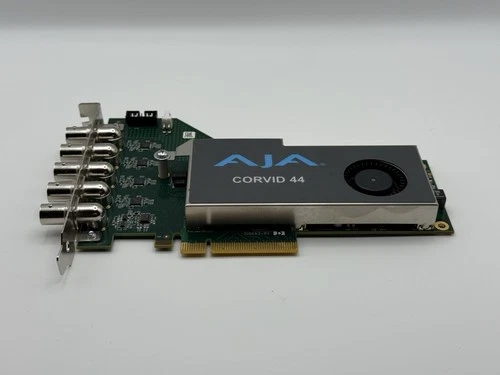 AJA Corvid 44 Flexible Multi-Format I/O PCI-E X8 Video Capture Card CRV44-BNC-R0