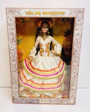 Barbie Signature D a De Muertos 2025 Collectible Doll in Ruffled Cream Gown