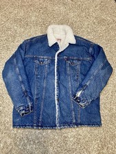 Levi's Men's Sherpa Trucker Jacket Size XL made in USA