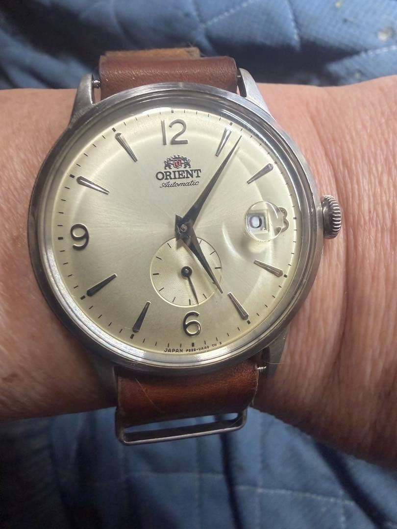 ORIENT Classic Automatic Wristwatch Silver Champa… - image 2