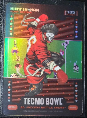 Bo Jackson Battle Arena Tecmo Muffin Man Brawl Battlefoil Baker Mayfield