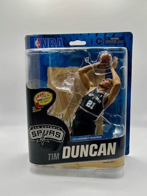 McFarlane NBA Series 24 Tim Duncan San Antonio Spurs Limited Edition Action Figu