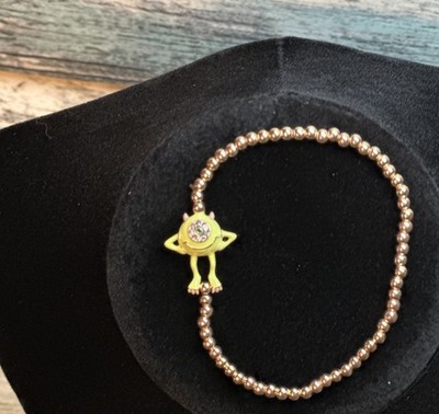 NEW Baublebar x Disney Pixar Mike Wazowski Pisa Bracelet   Monsters Inc.