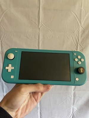 Nintendo Switch Lite Turquoise Console Bundle W/ Animal Crossing Case